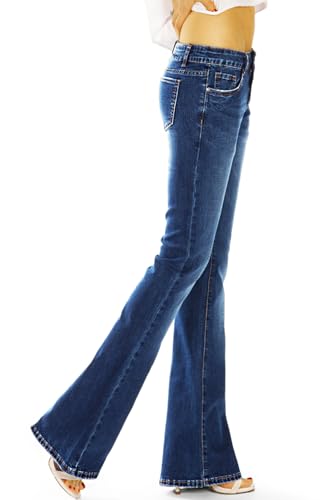 Jean bootcut J16p taille moyenne confortable qui ne serre pas - 4