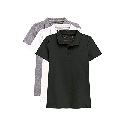 Kit de 3 Camisas Polo Femininas de Várias Cores