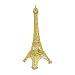 JoyFamily Eiffel Tower Decor,7Inch (18cm) Metal Paris Eiffel Tower Statue Figurine Replica Drawing Room Table Decor Jewelry Stand Holder for Cake Topper,Gifts,Party and Home Decoration