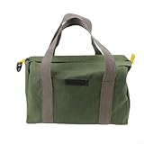 Portable et pratique : le sac à outils est conçu avec une large poignée, ce qui le rend portable et facile à transporter. Avec des fermetures éclair solides et une ouverture sur le dessus, il est pratique d'ouvrir et de fermer le sac, permettant un accès rapide aux outils nécessaires.