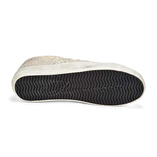 Image of VINTAGE HAVANA Womens Kate Slip On Sneakers Shoes Casual - Gold, White