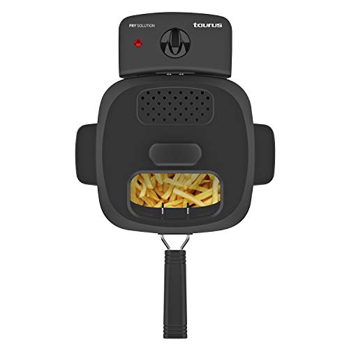 Freidora de 1,5L Taurus Fry Solution con 2000W y regulador para cocina compacta 4