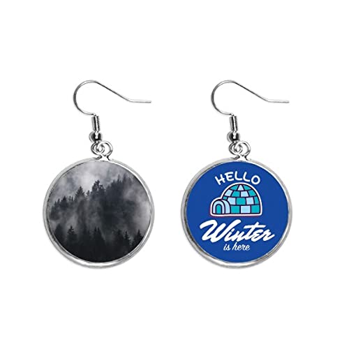 Pendientes de montaña nevada para estilizar tus looks diarios 1