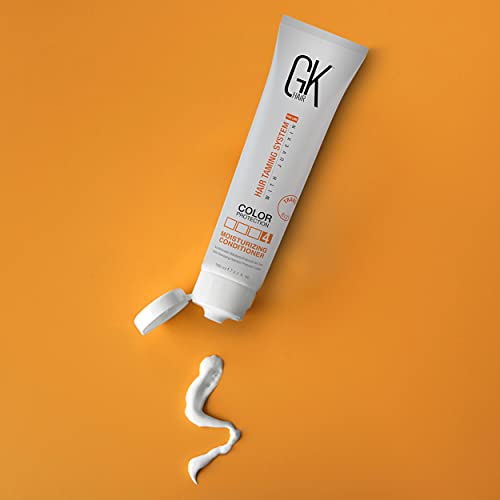 GK HAIR Global Keratin Moisturizing Hair Conditioner (100ml/3.4 Fl Oz) for Color Treated Dry Damaged Curly Frizzy Hair - Organic Paraben Sulfate Free for Men and Women - Image 6
