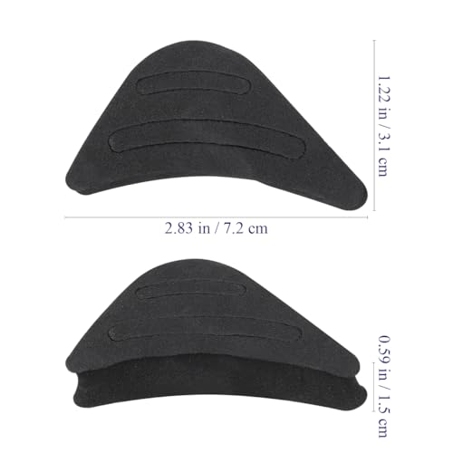 Callarón 2 pcs espuma gruesa relleno para zapatos miniatura 4