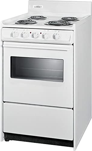 Summit Appliance WEM110W 20 Inch Wide Electric Coil Top Range In White thumb #2