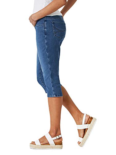 Riders by Lee Indigo Women's Ultra Soft Denim Capri Jean