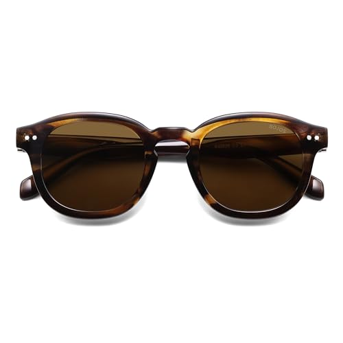 Image of SOJOS Retro Vintage Polarized Sunglasses for Women Men, Classic Square Panto Shades SJ2626