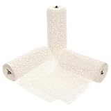 Baker Ross FN208 Vendas Mod Roc - Pack de 3, Vendas de escayola para modelar moldes y manualidades