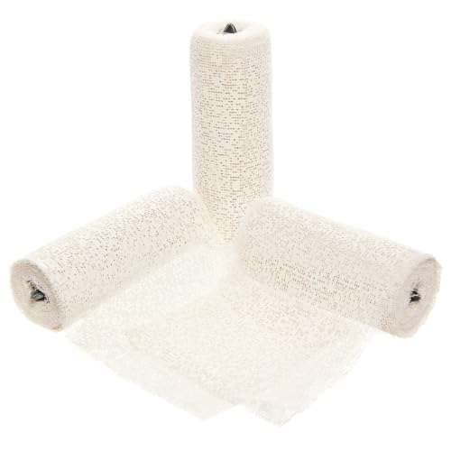 Baker Ross FN208 Mod Roc Bandages - Pack of 3 Modelling Plaster Bandages for Moulds and Crafts
