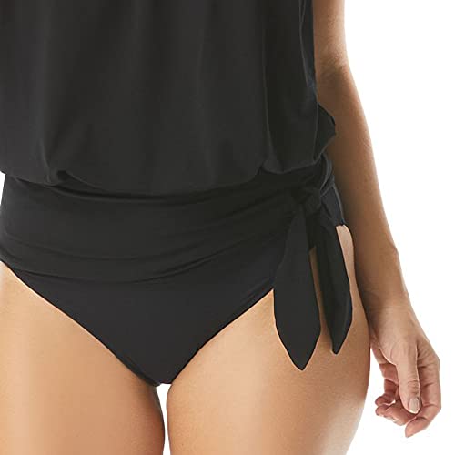 Coco Contours Jem Blouson Bra Sized Tankini Top — Shapemaker Tummy Control Swim Top3