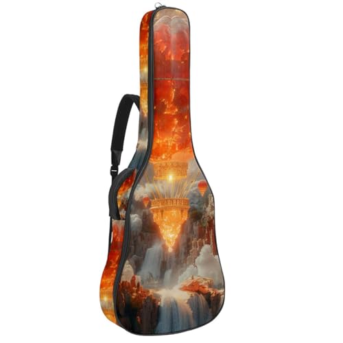 Housse guitare acoustique anti-rayures et imperméable contre les intempéries