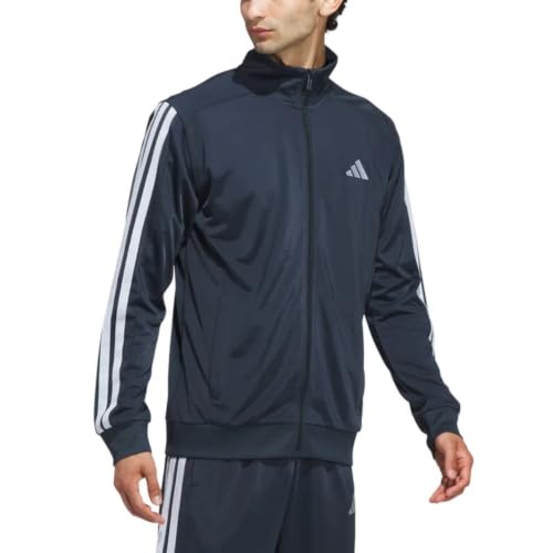 Image of adidas Men's Essentials Warm-up 3-stripes Track Top