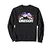 Oregon Retro Vintage Mountains & Outdoors Wilderness State Sweatshirt