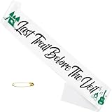 JXYCBZYing Last Trail Before The Veil Bachelorette Sash, Mountain Bridal Shower/ Hiking Camp Bride to Be Sash for Bachelorette Wedding Engagement Party Supplies Decorations, Ideas, Gifts, Favors