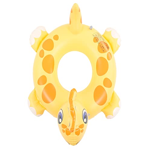 Kisangel Inflatable Dinosaur Swim Ring Floating Ring for Boys and Girls Beach Fun