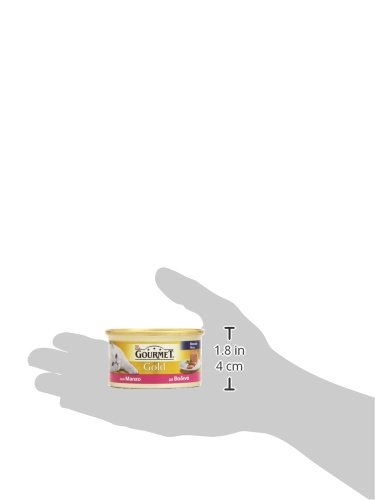 Katzenfutter Gourmet Gold mit Rindfleisch Select 85gr