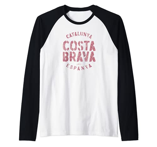 JCombs: Costa Brava, Catalonia, Spain Raglan Baseball Tee, Black