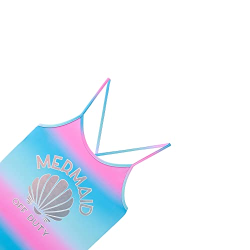 Gifts Treat Girls One Piece Swimsuit Hawaiian Beach Bathing Suit Swimming Costume for Girls Age 4-12 Years3