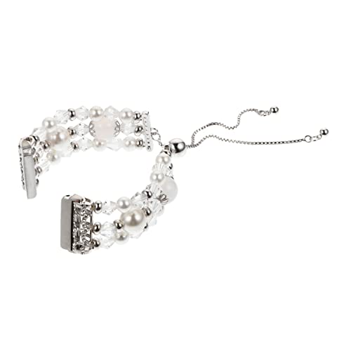 Bracelet montre perles ajustable parfait du bureau aux grandes occasions