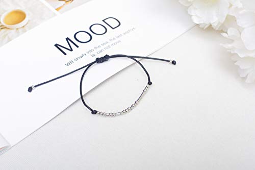 Image of morniface Morse Code Bracelets for Women, Inspirational Gifts Jewelry Girls Birthday Graduation Gifts for Her Best Friends