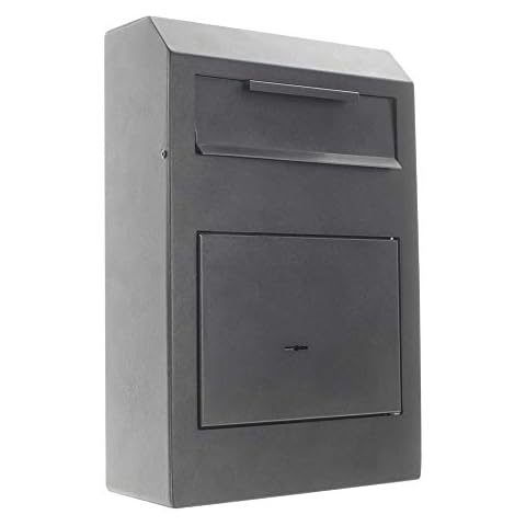 Rottner T06204 Cashmatic Basic Deposit Drop Slot Safe Key Lock Black Cover