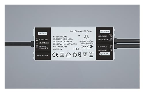 Alimentation DALI2 sans scintillement IP60DA à intensité variable et étanche