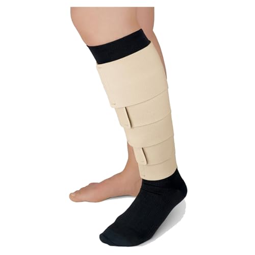 Image of ReadyWrap Fusion Leg Wrap Compression Kit, with Liner, Beige (Long Length, Medium)