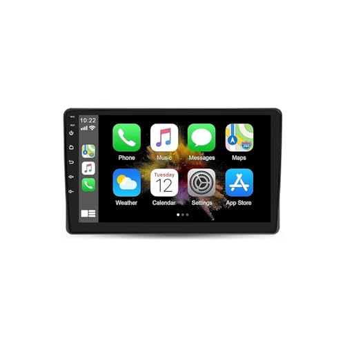 【Controllo del volante e USB】 Programma del pulsante del telecomando del volante originale dell'auto supportato, più comodo per controllare l'autoradio durante la guida. Porta USB Supporta la ricarica per deveice e carplay cablato e Android Auto