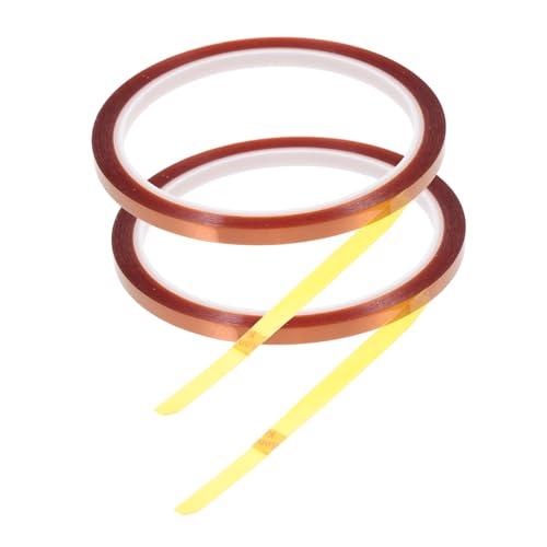 HEALSOPTHY 2rollos Cintas De Sublimación Cinta Térmica Adhesiva Para Altas Temperaturas Adhesiva De Transferencia De Calor Para Prensa De Calor