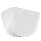 OPount 50 Pieces Semi-transparent Inner Plastic Record Cover Sleeves for 12 Inch Vinyl LP Album