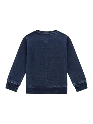 GUESS Boys' Long Sleeve Denim Knit Sweatshirt2