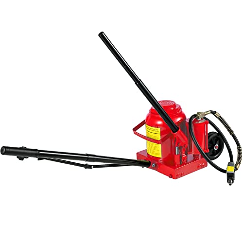 Vevor Bottle Jack 50 T, Car Jack Hydraulic Floor Jack 110000Lbs With Manual Hand Pump, Pneumatic Air Jack Heavy Duty Auto Truck Travel Trailer Repair Lift #TOP7