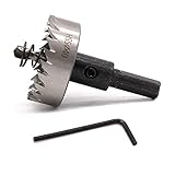Hole Saw Kit,40mm 1.57' HSS Drill Bit Hole Saw Cutter for Metal,Steel,Iron,Alloy