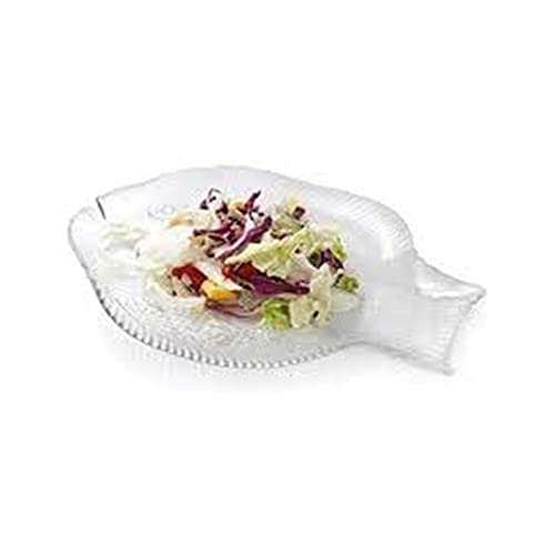 Pasabahce Marine Crystal Clear Glass Fish Shaped Dish Plate 10258 #TOP7