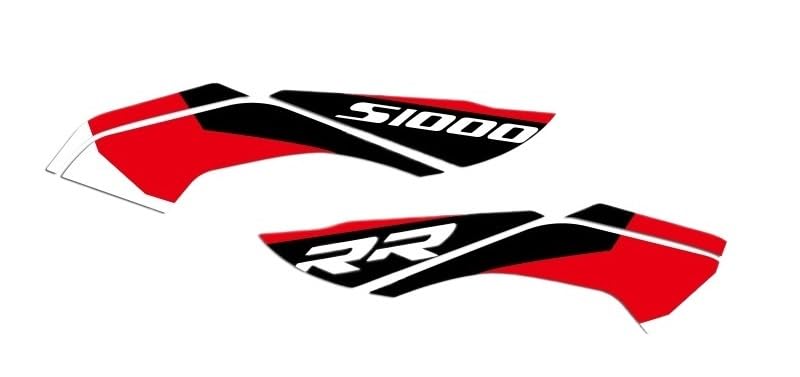 Autocollant réservoir moto S1000RR 2019-2024 et protection de carénage