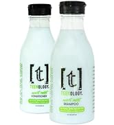Teenology Shampoo and Conditioner Bundle (Save 5%) - Avoid Forehead Acne and Breakouts - Sulfate ...