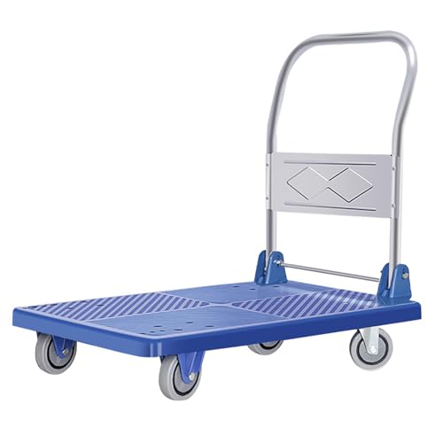 Favarey Hand truck with 150kg Weight Capacity, Foldable Doll...