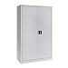 Produktbild Vicco Aktenschrank Büroschrank Werkzeugschrank Metallschrank (Grau, 140x85x39cm)