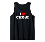 I Love Choji, Amo Choji Camiseta sin Mangas