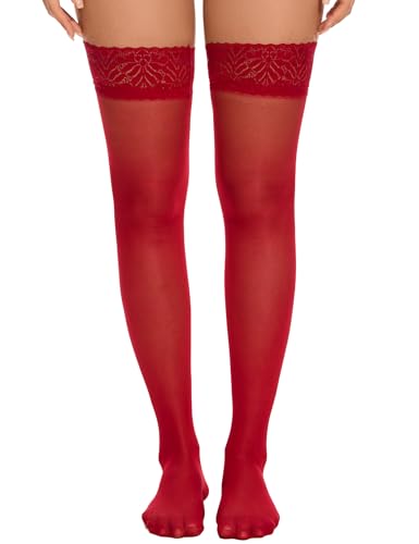 Image of Lidogirl Thigh High Stocking Hosiery Sheer Pantyhose