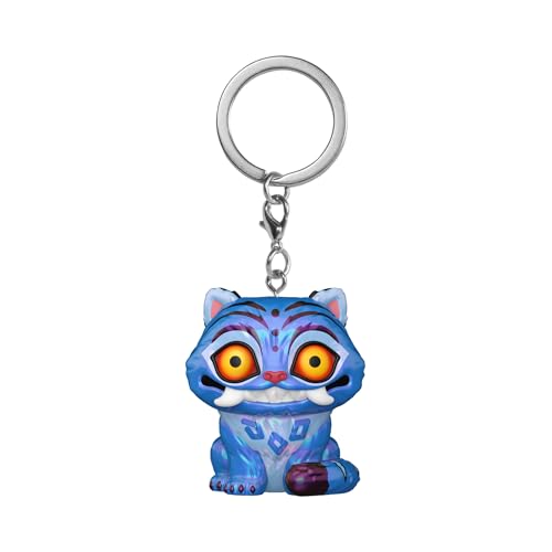 Funko POP! Keychain: Netflix - KPOP Demon Hunters - Derpy - Schlüsselanhänger Origineller Schlüsselring - Sammelbare Minifigur - Kleinigkeit für den Nikolausstiefel - Geschenkidee