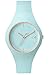 Ice-Watch - Ice Glam Pastel Aqua - Montre Verte pour Femme avec Bracelet en Silicone - 001064 (Small)