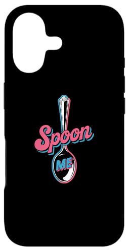 Funny Spoons ȃOtBbN t@j[Xv[ Ƃ킴Xv[ Me X}zP[X iPhone 17 p