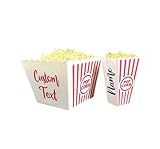 Personalized Custom Text Name Popcorn Bowl...