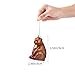 Funny Hanging Christmas Ornaments 2025 - Bear Glass Blown Cute Tree Decorations, 3D Animal Premium Decorative Holiday Decor for Xmas Home Outdoor Window Centerpiece