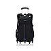 Durevole Trolley da Viaggio Universale Trolley da Viaggio Trolley Grande Zaini Studenti delle scuole Medie Salire Le Scale Zaino Studente della Scuola primaria 6 Spalle con Ruote Borsa Impermeabile