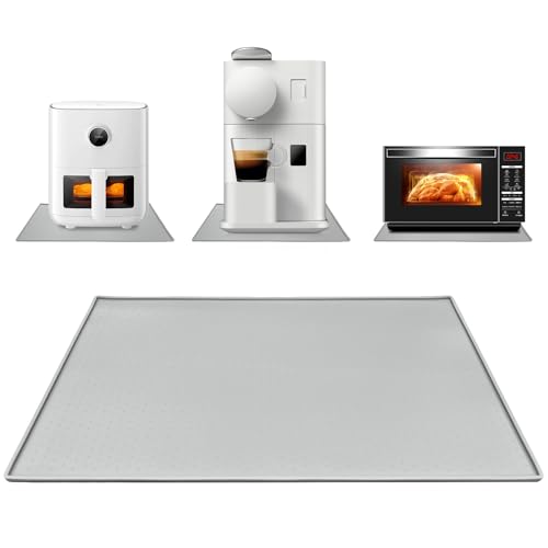 Tapete de silicona resistente al calor AKEfit gris miniatura 1