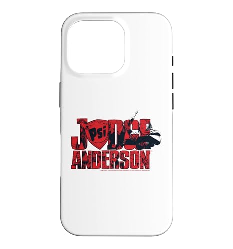 Carcasa para iPhone 16 Pro PSI-Juez Anderson 2000 AD Retro Comic Texto