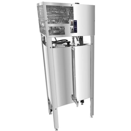 Precision Automatic Freestanding Home Water Distiller - Produces 12 Gallons Per Day with 20 Gallon Reserve - Stainless Steel Heating Element & Pure Water Faucet on Storage Tank - Sea Model